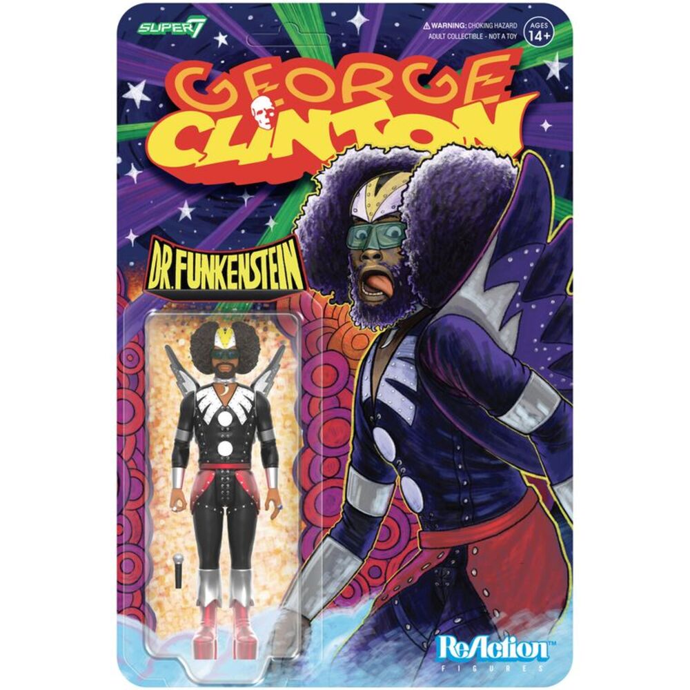 George Clinton - Super7 - George Clinton - ReAction Figures Wv1 - Dr.